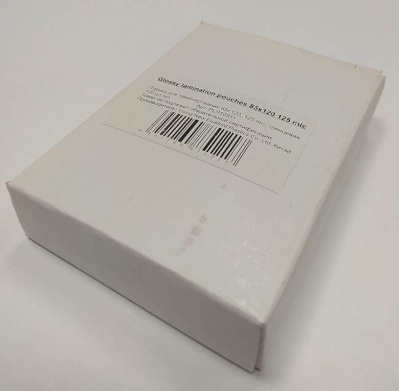 Пленка для ламинирования (85х120мм, 2х125мкм, 100шт/уп) глянцевая /LF/