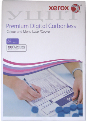 Бумага самокопирующаяся Xerox Premium Digital Carbonless (3-х страничный набор: белый+желтый+розовый листы) A4 (79+82+79 г/кв.м, 210x297 мм) [арт. 003R99108]