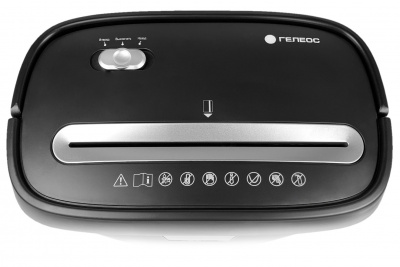 Уничтожитель (шредер) бумаги ГЕЛЕОС УД 15-4 (размер частицы 3,9х35 мм)