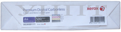 Бумага самокопирующаяся Xerox Premium Digital Carbonless (4-х страничный набор: белый+желтый+розовый+голубой листы) A4 (79+82+79+79 г/кв.м, 210x297 мм) [арт. 003R99111]