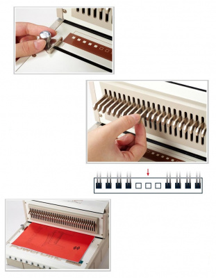 Брошюровщик для металлических пружин Bulros S310 (до 120 листов)