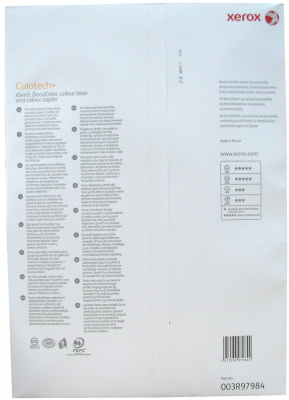 Бумага для лазерной печати Xerox Colotech Plus A3 (300 г/кв.м, 297x420 мм, 125 л/пач) [арт. 003R97984]
