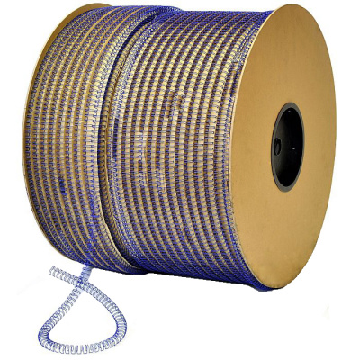 Металлические пружины для переплета в бобине 6,4 мм синие (1/4", шаг 3:1, 84000 петель)