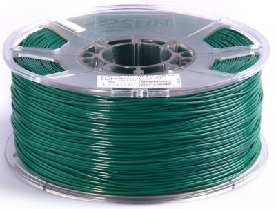 Проволока ABS+ ESUN для печати на 3D-принтерах (диаметр нити: 1,75 мм, вес катушки: 1 кг, цвет: темно-зеленый) Проволока ABS+ ESUN для печати на 3D-принтерах (диаметр нити: 1,75 мм, вес катушки: 1 кг, цвет: темно-зеленый)