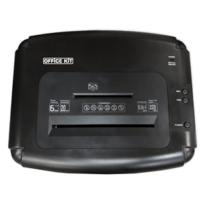 Уничтожитель (шредер) бумаги Office Kit S180 (размер частицы 0,8х1 мм)