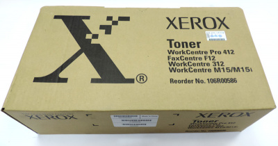 106R00586 Тонер-картридж Xerox WC 312/M15/M15i (черный) [6000 страниц] [R]