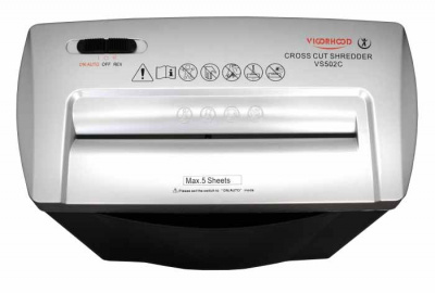 Уничтожитель (шредер) бумаги Vigorhood VS502С (размер частицы 4x38 мм)
