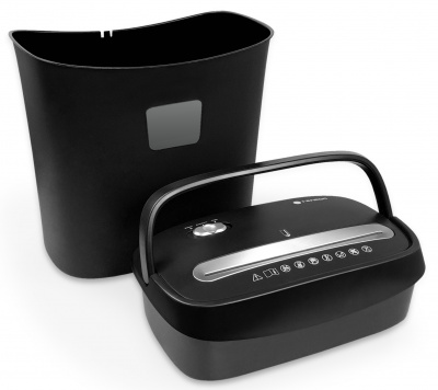 Уничтожитель (шредер) бумаги ГЕЛЕОС УД 15-4 (размер частицы 3,9х35 мм)