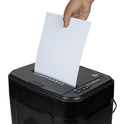 Уничтожитель (шредер) бумаги ГЕЛЕОС АП 20-4 с автоподатчиком (размер частицы 3,9х12 мм)