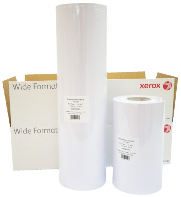 Бумага для инженерных систем Xerox A1 (594 мм x 175 м, 75 г/кв.м, втулка 76 мм) [арт. 450L93238]