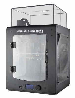 3D-принтер Wanhao Duplicator 6 Plus в пластиковом корпусе