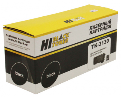 Тонер-картридж Kyocera-Mita FS 4200/4300/ EcoSys M3550/3560 (цвет: чёрный) [ресурс: 25 000 стр.] [артикул: HB-TK-3130] /совместимый [Hi-Black]/