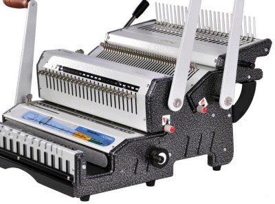Брошюровщик для пластиковых и металлических пружин Warrior 21182 (WireMac-Combo) (до 20 листов)