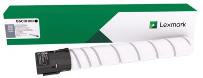 Тонер-картридж Lexmark LaserPrinter CX921/922/923/924 (цвет: черный) [ресурс: 34 000 стр.] [артикул: 86C0HK0] /оригинальный/