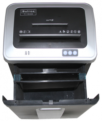 Уничтожитель (шредер) бумаги Bulros 7115CD (размер частицы 3х25 мм)