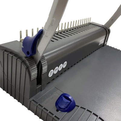 Брошюровщик для пластиковых пружин Office Kit B 2108N (до 8 листов) Брошюровщик для пластиковых пружин Office Kit B 2108N (до 8 листов)