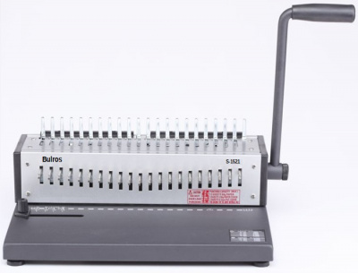 Брошюровщик для пластиковых пружин Bulros S1521 (до 350 листов)