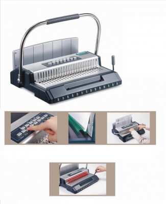 Зажимной модуль для пластиковой и металлической пружины Bulros S600 (3:1, 2:1)