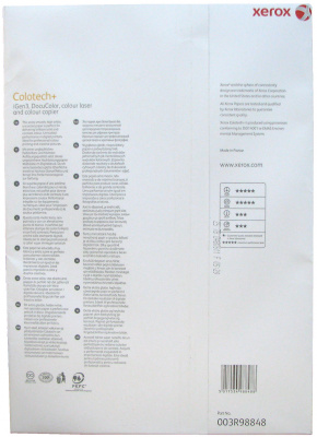 Бумага для лазерной печати Xerox Colotech Plus A3 (120 г/кв.м, 297x420 мм, 500 л/пач) [арт. 003R98848]