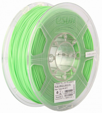 Проволока PLA+ ESUN для печати на 3D-принтерах (диаметр нити: 1,75 мм, вес катушки: 1 кг, цвет: светло-зеленый) Проволока PLA+ ESUN для печати на 3D-принтерах (диаметр нити: 1,75 мм, вес катушки: 1 кг, цвет: светло-зеленый)