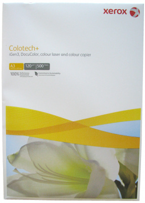 Бумага для лазерной печати Xerox Colotech Plus A3 (120 г/кв.м, 297x420 мм, 500 л/пач) [арт. 003R98848]