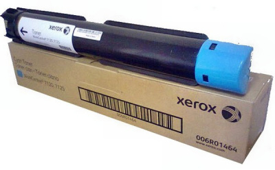 Тонер-картридж Xerox WC 7120/7125/7220/7225 (цвет: голубой) [ресурс: 15 000 стр.] [артикул: 006R01464] /оригинальный/