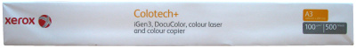 Бумага для лазерной печати Xerox Colotech Plus A3 (100 г/кв.м, 297x420 мм, 500 л/пач) [арт. 003R98844]
