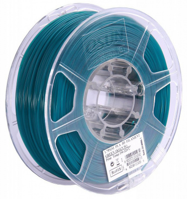 Проволока PLA+ ESUN для печати на 3D-принтерах (диаметр нити: 1,75 мм, вес катушки: 1 кг, цвет: зеленый) Проволока PLA+ ESUN для печати на 3D-принтерах (диаметр нити: 1,75 мм, вес катушки: 1 кг, цвет: зеленый)