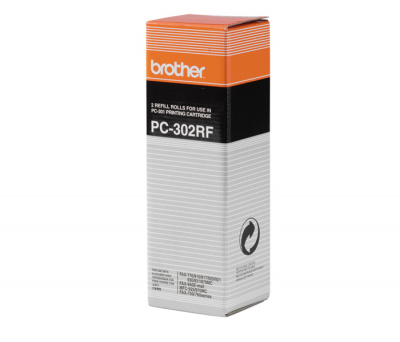 Термоплёнка PC-302RF Brother FAX 750/970 [размер: 2 x 77м] [артикул: PC302RF] /оригинальная/