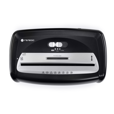 Уничтожитель (шредер) бумаги ГЕЛЕОС УД 15-2 (размер полоски 5,9 мм)