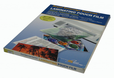 Пленка для ламинирования А3 (303х426мм, 2х80мкм, 100шт/уп) матовая /Royal/ Пленка для ламинирования А3 (303х426мм, 2х80мкм, 100шт/уп) матовая /Royal/