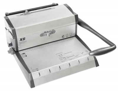 Брошюровщик для металлических пружин (3:1 и 2:1) Bulros X6 (до 20 листов)