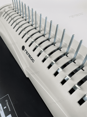 Брошюровщик для пластиковых пружин ГЕЛЕОС БП-13+ (доступен в трех цветах) (до 13 листов)