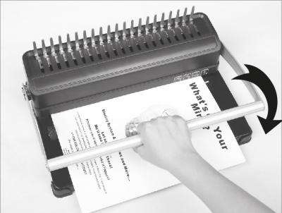 Брошюровщик для пластиковых пружин Bulros U12 (до 500 листов)