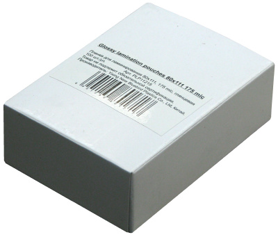 Пленка для ламинирования А7 (80х111мм, 2х175мкм, 100шт/уп) глянцевая /LF/