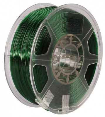 Проволока PETG-пластик ESUN для печати на 3D-принтерах (диаметр нити: 1,75 мм, вес катушки: 1 кг, цвет: зеленый) Проволока PETG-пластик ESUN для печати на 3D-принтерах (диаметр нити: 1,75 мм, вес катушки: 1 кг, цвет: зеленый)