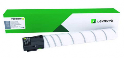 Тонер-картридж Lexmark LaserPrinter CS923/ CX921/922/923/924 (цвет: желтый) [ресурс: 34 000 стр.] [артикул: 76C0HY0] /оригинальный/