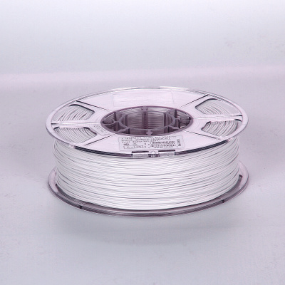 Проволока PLA+ ESUN для печати на 3D-принтерах (диаметр нити: 1,75 мм, вес катушки: 1 кг, цвет: холодный белый)