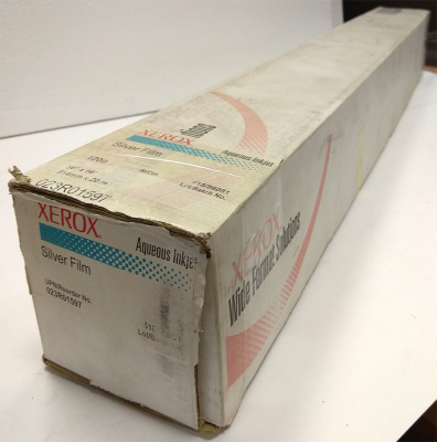 Пленка Xerox Metallic Film Silver A0+ (914 мм х 20 м, толщина 100 мкм, втулка 50,8 мм) [артикул 023R01597] [R]