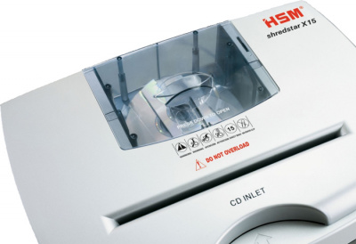Уничтожитель (шредер) бумаги HSM Shredstar X15 (размер частицы 4x37 мм)