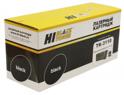 Тонер-картридж Kyocera-Mita FS 4100 (цвет: чёрный) [ресурс: 15 500 стр.] [артикул: HB-TK-3110] /совместимый [Hi-Black]/