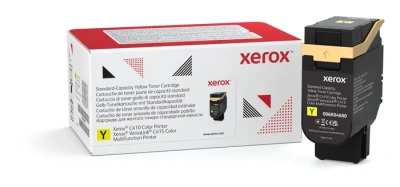Тонер-картридж Xerox C410/415 (цвет: желтый) [ресурс: 2000 стр.] [артикул: 006R04680] /оригинальный/