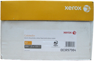 Бумага для лазерной печати Xerox Colotech Plus A3 (300 г/кв.м, 297x420 мм, 125 л/пач) [арт. 003R97984]