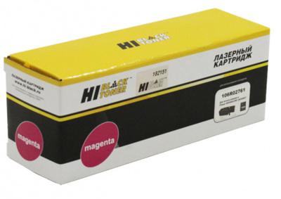 Тонер-картридж Xerox Phaser 6020/6022/ WC 6025/6027 (пурпурный) [1000 стр.] [HB-106R02761] /Hi-Black/