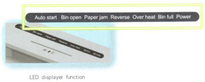 Уничтожитель (шредер) бумаги Bulros 7301C (размер частицы 3х25 мм)