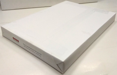 Бумага дизайнерская Ривс "Дизайн" SRA3 (120 г/кв.м, 450x320 мм, 250 л/пач, цвет: белый) [R]