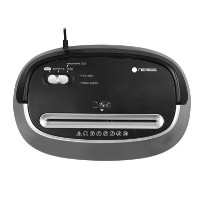 Уничтожитель (шредер) бумаги ГЕЛЕОС УМ 30-4 (размер частицы 3,8х35 мм)