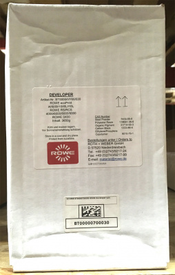 Девелопер (носитель) Rowe ecoPrint i4/i6/i8/i10 (цвет: чёрный) [ресурс: 50 км] [артикул: BT00000700030] /оригинальный/