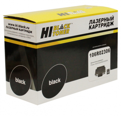 Тонер-картридж Xerox Phaser 3320/DNI (чёрный) [11000 стр.] [HB-106R02306] /Hi-Black/