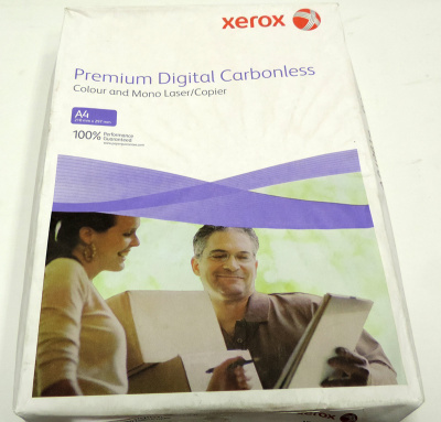 003R97455 Наклейки бумажные Xerox для лаз. и стр. печати А4:14 (14 накл/лист, 105x42,3мм, 100л/пач) [R]